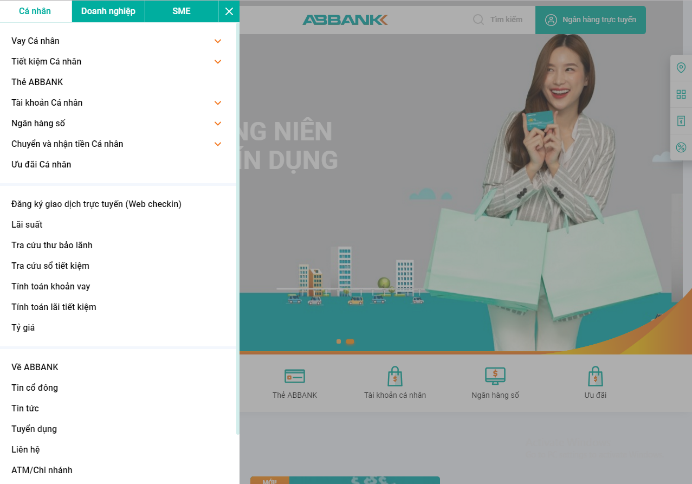 ABBANK ra mắt phiên bản website mới với giao diện hiện đại, tính năng tiện ích