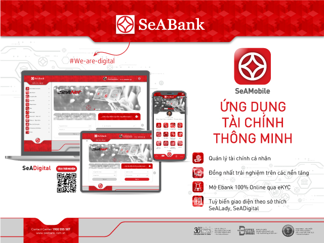 SeABank đồng nhất trải nghiệm ứng dụng ngân hàng số SeAMobile trên các thiết bị